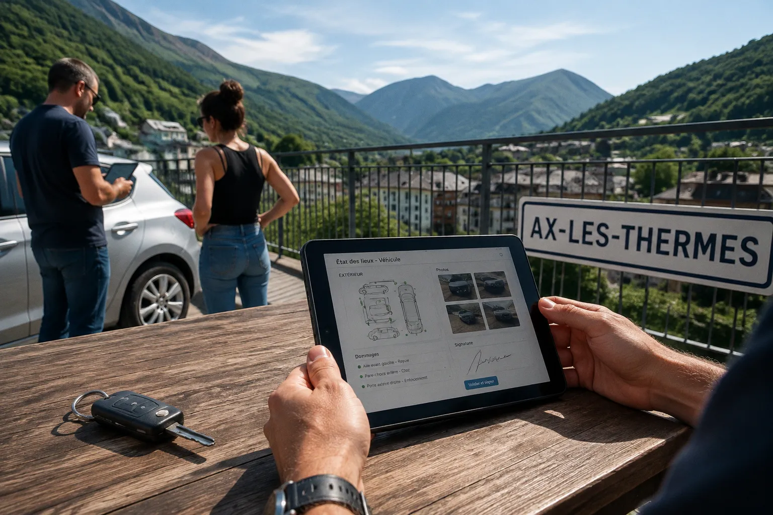 État des lieux voiture de location : papier ou numérique ?