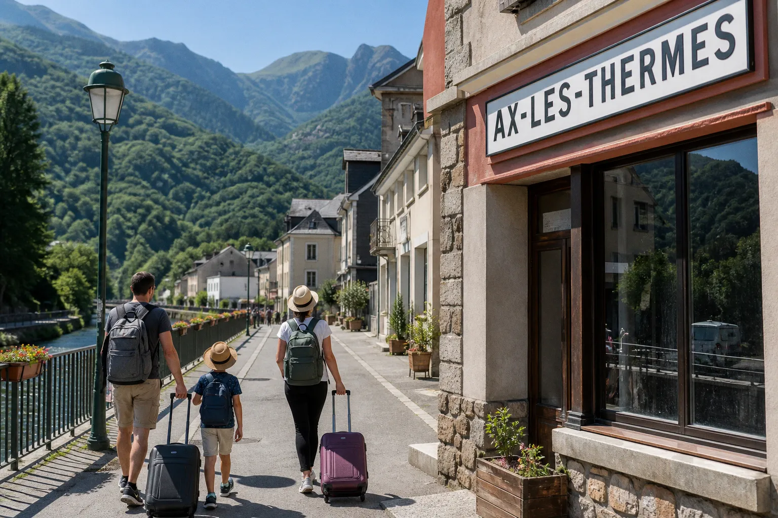 Location saisonnière à Ax-les-Thermes : pourquoi la montagne attire malgré la canicule
